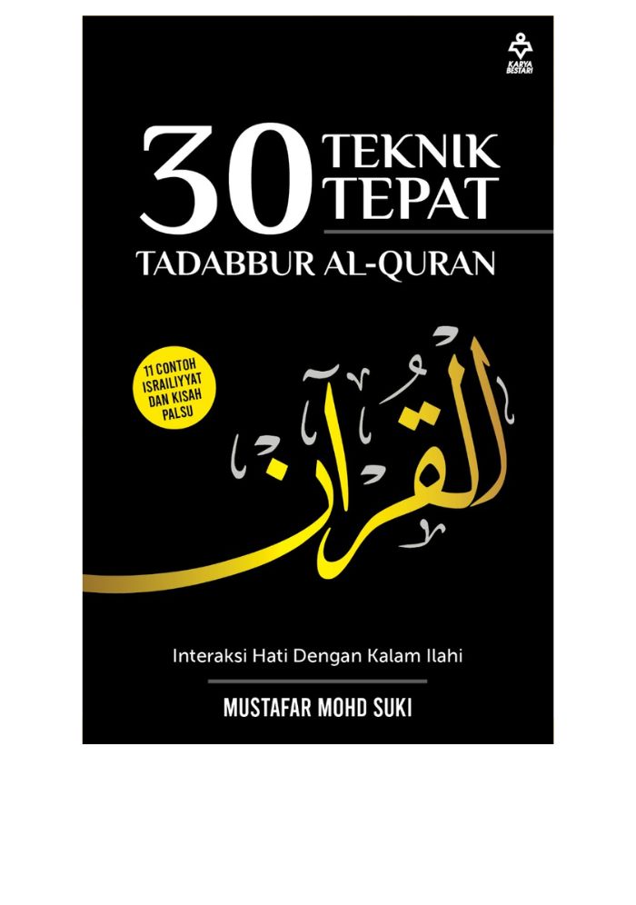 30 Teknik Tepat Tadabbur Al-Quran - Mustafar Mohd Suki&w=300&zc=1