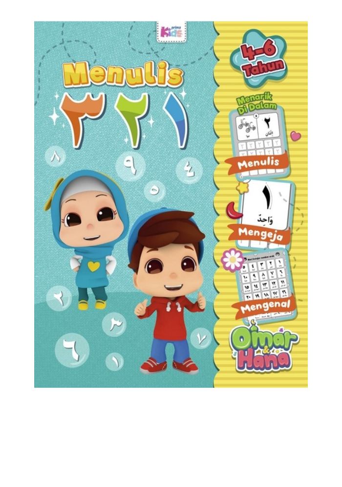 Menulis Nombor Arab bersama Omar & Hana