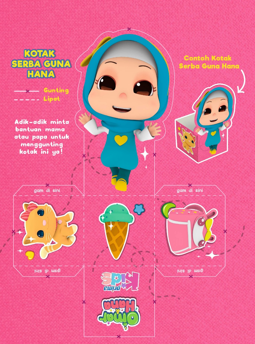 Menulis Nombor Arab bersama Omar & Hana