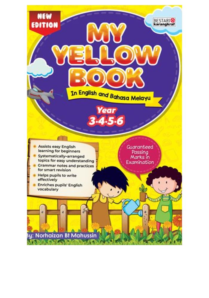 My Yellow Book In English And Bahasa Melayu - Year 3,4,5,6