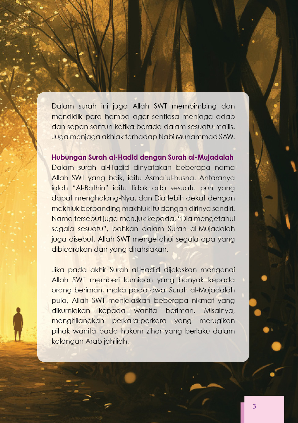 Nota My#QuranTime Juzuk 28