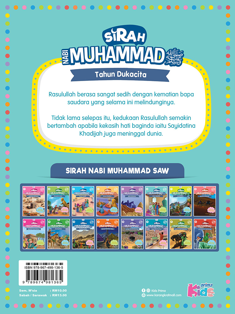 Sirah Nabi Muhammad SAW: Tahun Dukacita