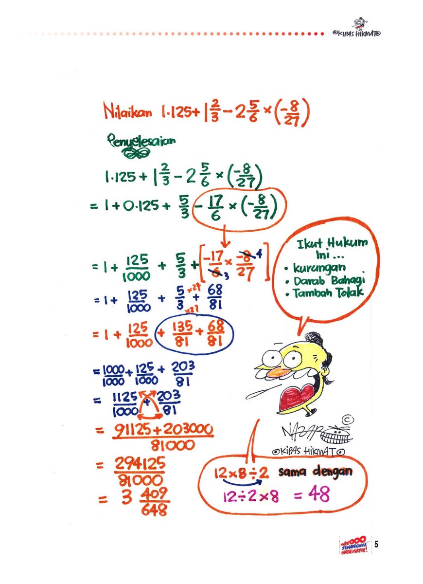 Fuiyooo... Senangnya Matematik (Tingkatan 1)