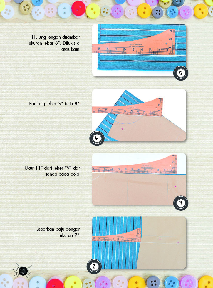 Oh! Mudahnya Jahit Blaus Moden